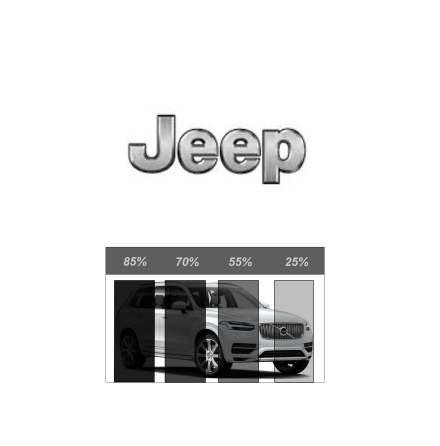 Pre-Cut Removable Film - JEEP